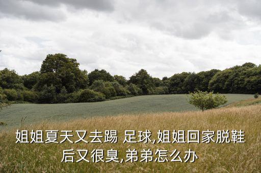 姐姐夏天又去踢 足球,姐姐回家脫鞋后又很臭,弟弟怎么辦