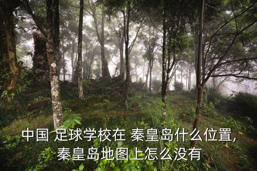 中國(guó) 足球?qū)W校在 秦皇島什么位置, 秦皇島地圖上怎么沒有