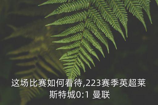曼聯(lián)對(duì)萊斯特足球錄像,曼聯(lián)萊斯特城錄像