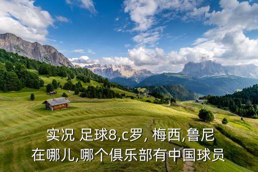  實(shí)況 足球8,c羅, 梅西,魯尼在哪兒,哪個(gè)俱樂部有中國(guó)球員