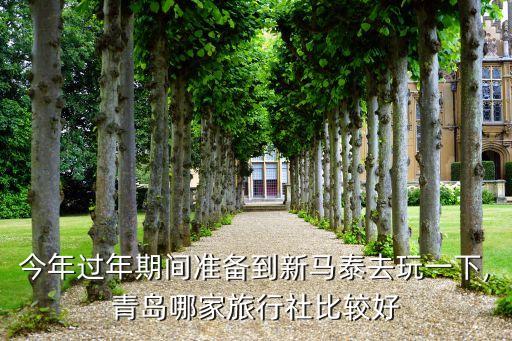 今年過年期間準備到新馬泰去玩一下,青島哪家旅行社比較好