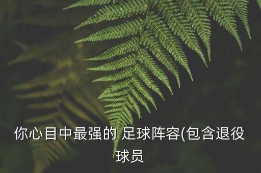 你心目中最強的 足球陣容(包含退役球員