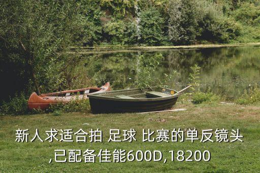 新人求適合拍 足球 比賽的單反鏡頭,已配備佳能600D,18200