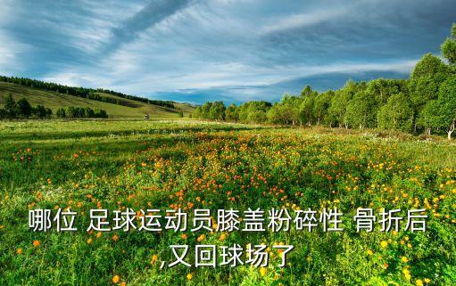 哪位 足球運動(dòng)員膝蓋粉碎性 骨折后,又回球場(chǎng)了